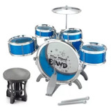 Batería Musical Jazz Drum Azul 