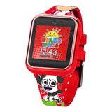 Reloj Inteligente P/niños Accutime Interactivo -multi Rojo