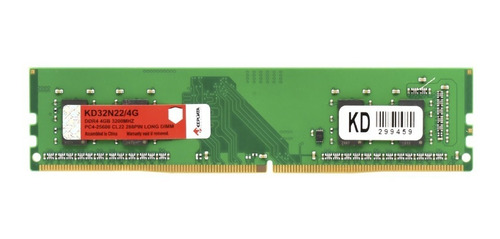 Memoria Keepdata 4gb 3200mhz Ddr4 288pin - Kd32n22/4g