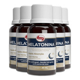 Kit 5 Melatonina Vitafor 20ml Sabor Sem Sabor