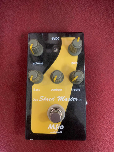 Pedal De Efeito Shred Master Mfio Hand Made Menor Preço