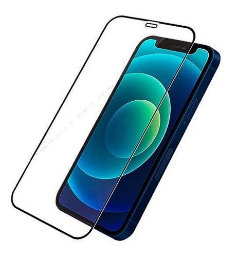 Mica Lamina Vidrio Para iPhone 12 Pro Max Full Adhesivo