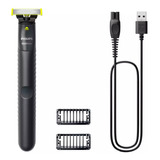 Aparador De Pelos Philips Oneblade Qp1424/10, Preto, Bivolt