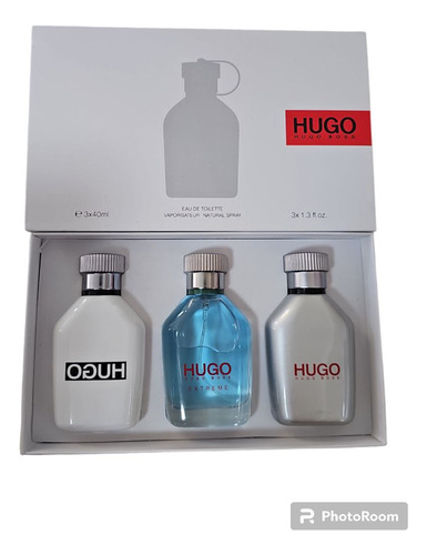 Kit Hugo Boss 3x40ml Hugo Boss Extreme Edition Original