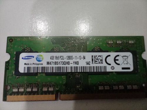 Memoria Notebook Ddr3 - 4gb Samsung 