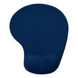 Mouse Pad Ergonômico Apoio Punho Silicone Home Office Cor Azul-claro