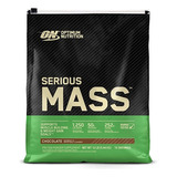 Suplemento En Polvo Optimum Nutrition  Mass Serious Mass Carbohidratos Sabor Chocolate En Bolsa De 5.44kg