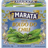 Kit C/20 Cx Chá De Boldo Do Chile  C/10 Sachês - Marata