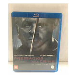 Presságios De Um Crime Blu Ray Original Usado Dublado