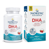 Omega 3 Triglicerido Dha Xtra 1660 Mg 60 Cap Nordic Naturals Sabor Frutilla