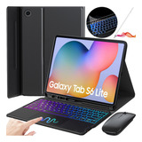 Funda Teclado Táctil Mouse Lapiz P/galaxy Tab S6 Lite 10.4''