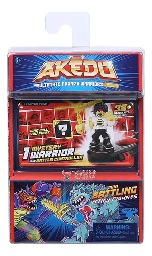Akedo Ultimate Arcado Warrior Mini Figuras. My Toys