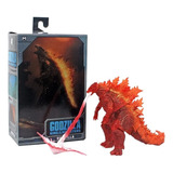 Presente Infantil Neca 2019 Red Fire Godzilla Burning Action