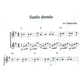 Partitura Sueño Dorado De Abel Pintos Para Piano / Órgano 
