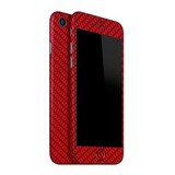 Styker Skin Premium Fibra De Carbono Vermelho - iPhone 8