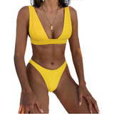 Sexy Completo Traje De Baño Mujer Bikini Transparencias