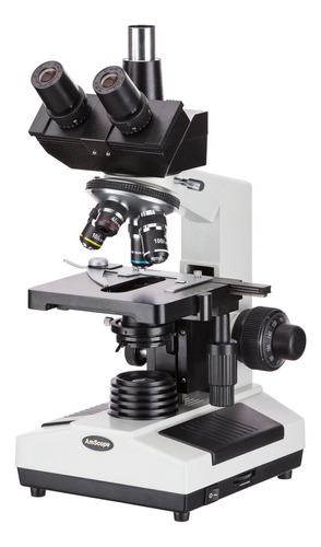 Microscopio Trinocular Compuesto Profesional Amscope T390c, 