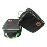 Bolsa Porta Óculos Lizard Trilha Motocross Passeio Case Cor Verde Desenho Do Tecido Liso