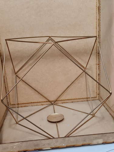 Base Hexagonal Grande Para Centro De Mesa Boda Xv Años