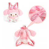 Peluche Mochila My Melody Sanrio Kuromi Kawaii Cute