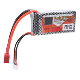 Batería Lipo De 7,4 V, 1300 Mah, 30 C, Con Enchufe En T Reca