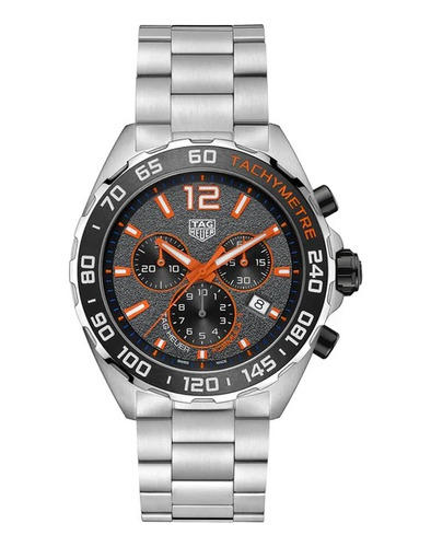 Relógio Tag Heuer Formula 1 Quartz Preto Laranja