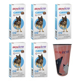 Bravecto Antipulga Carrapato Combo 5un  Cães De 20a40kg