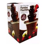 Mini Fuente Chocolate De 3 Niveles Profesional 