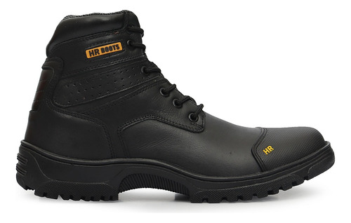 Bota Motoqueiro Adventure Unissex Couro Palmilha Gel Botina