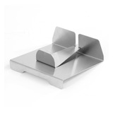 Porta Guardanapo De Mesa Com Peso Móvel - Inox Polido