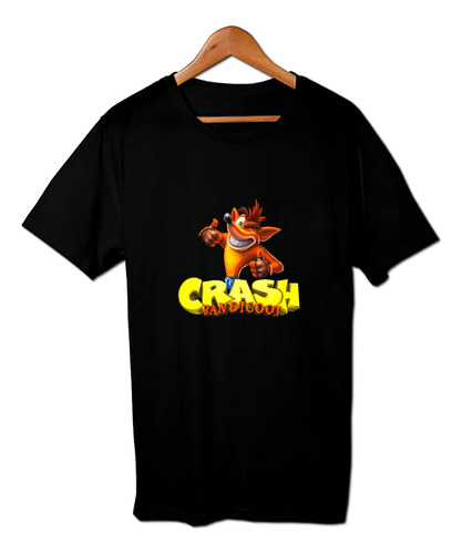 Crash Bandicoot Remera Friki Tu Eres #14