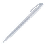 Caneta Brush Sign Pen Touch - Pentel Cor Light Grey