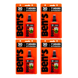 Ben's 30 Bomba Repelente De Insectos 1.25 Oz (paquete De 4)