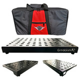 Pedalboard Custom 46x29 Leve, Reforçado + Softbag + Velcro