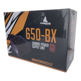 Fuente De Poder Certificada 650w Iceberg 650-bx 80+ Bronce