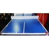 Tapa De Ping Pong P/ Pool De 2.40 X 1.40 Melamina 18mm C/red