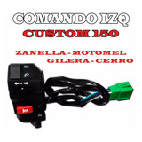 Comando O Switch De Luces Izquierdo Custom En 150 Fas Motos