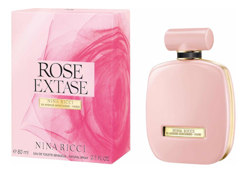 Nina Ricci L'extase Rose Extase Mujer Edt 80 Ml
