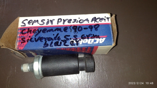 Sensor Presin De Aceite Chevrolet Cheyenne 90/98 Gran Bleiz Foto 3