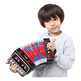 Instrumentos Mini Acordeón Infantil De 7 Teclas Electrónica