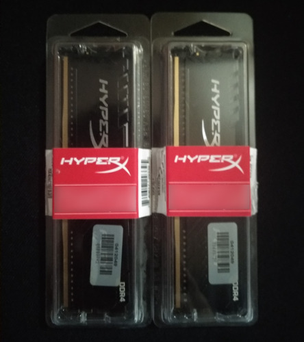 Memorias Ram Kingston Hyper X Ddr4 8g 2666 Mhz X 2