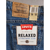 Pantalon Levis Azul  Relaxed Made In Usa Talla 36-32 Epo1990