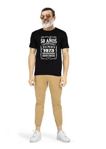 Playera Junio 50 Años Las Leyendas Edición Cumpleaños