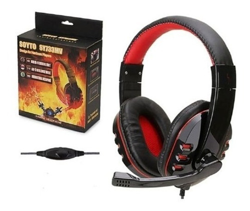 Auricular Pc Gamer Con Microfono Hy-733mv