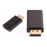 Conector Adaptador Displayport (macho) Para Hdmi (fêmea)