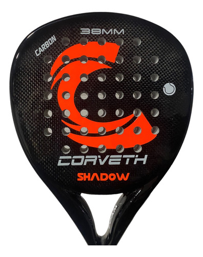 Paleta Padel Paddle Corveth Shadow Full Carbon + Regalos!