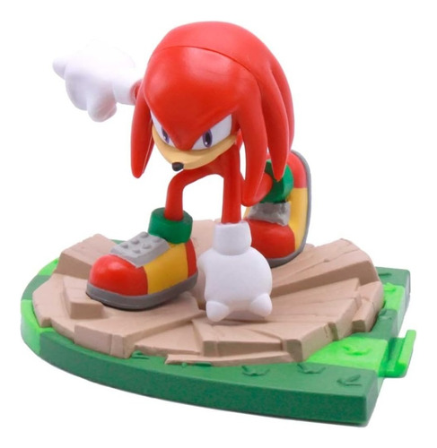 Sonic Hedgehog Craftables Constructible Knuckles 4145 Dctoys