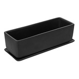 Maceta Rectangular De Ceramica Moderna Para Suculentas 