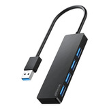 Anyplus Hub Usb 3.0, Divisor De Concentrador Usb De 4 Puerto