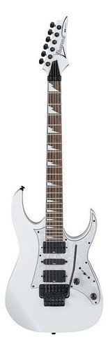 Guitarra Eléctrica Ibanez Rg Standard Rg350dxz De Meranti White Con Diapasón De Jatoba Asado